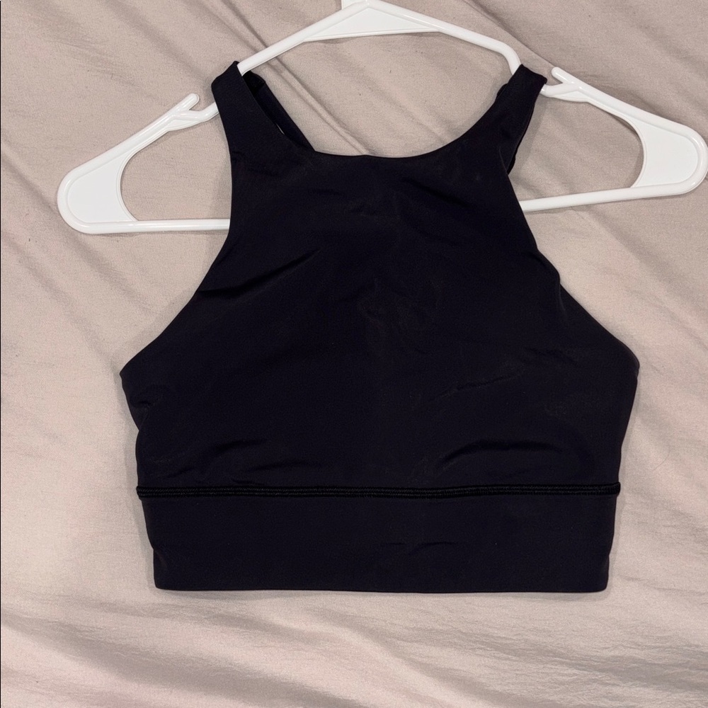 Lululemon black sports bra